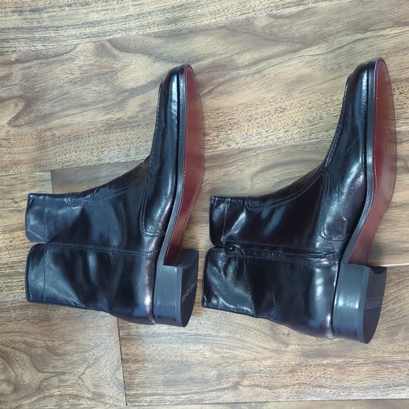 Florsheim Black Essex Ankle Boots 11D - Picture 5 of 8